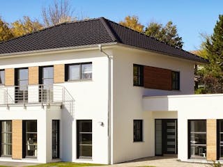 Fertighaus Musterhaus Orlando von RENSCH-HAUS,  Außenansicht 1