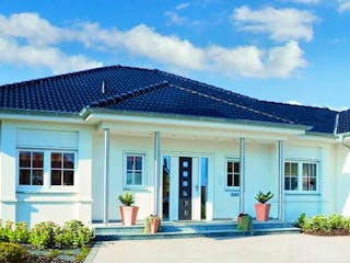 Fertighaus Musterhaus Riviera von RENSCH-HAUS,  Außenansicht 1