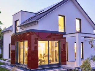 Fertighaus Musterhaus Stockholm von RENSCH-HAUS,  Außenansicht 1