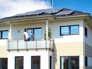 Fertighaus Musterhaus Ventura von RENSCH-HAUS,  Außenansicht 1