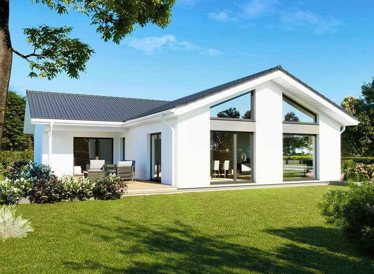 Fertighaus Perfect 132 von Danwood Schlüsselfertig ab 287700€, Bungalow Innenansicht 1