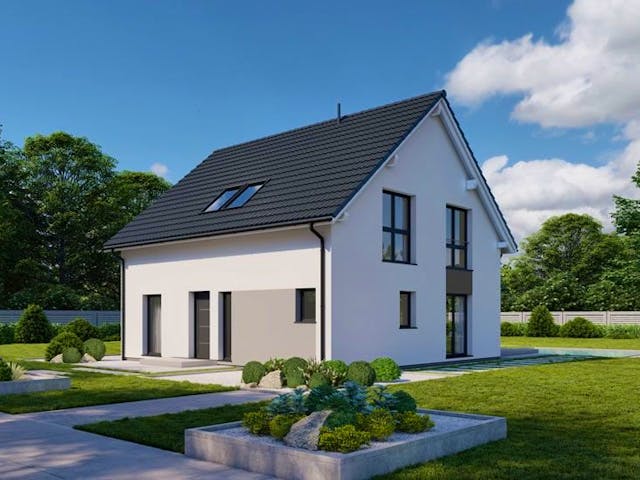 Fertighaus Point 153.1 von Danwood Schlüsselfertig ab 293300€, Satteldach-Klassiker Innenansicht 2