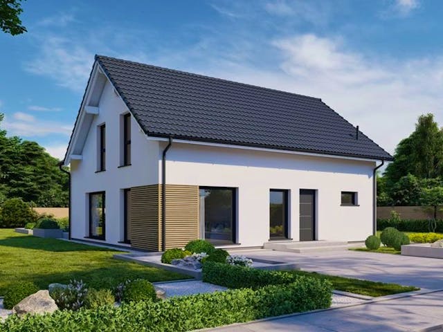 Fertighaus Point 177.1 von Danwood Schlüsselfertig ab 313300€, Satteldach-Klassiker Innenansicht 3