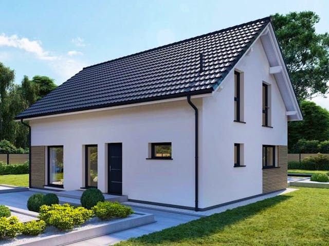 Fertighaus Point 177.1 von Danwood Schlüsselfertig ab 313300€, Satteldach-Klassiker Innenansicht 4