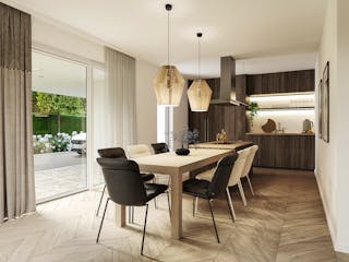 Fertighaus Signature K186 von KAMPA Schlüsselfertig ab 755939€, Cubushaus Innenansicht 1