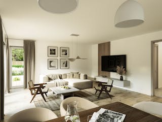 Fertighaus Signature S163 von KAMPA Schlüsselfertig ab 543058€, Stadtvilla Innenansicht 1