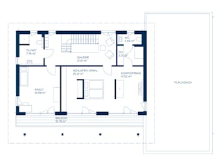 Fertighaus Signature S299 von KAMPA Schlüsselfertig ab 893671€, Stadtvilla Grundriss 2