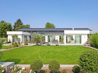 Fertighaus Haus Bader von Keitel-Haus Schlüsselfertig ab 544748€, Bungalow Außenansicht 1