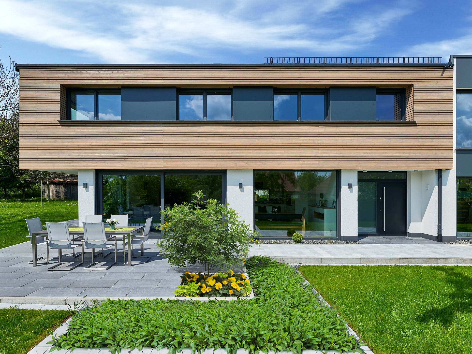 Fertighaus Haus Kaiserstraße von Keitel-Haus Schlüsselfertig ab 826747€, Cubushaus Außenansicht 2
