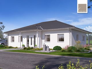 Massivhaus Bungalow Kalea von Kern-Haus Schlüsselfertig ab 422900€, Bungalow Außenansicht 2