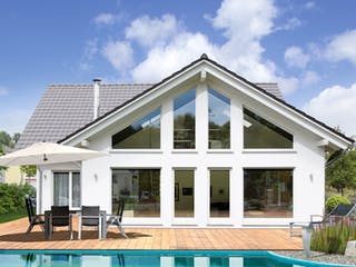 Fertighaus Brilo von Fingerhut Haus Schlüsselfertig ab 625471€, Satteldach-Klassiker Außenansicht 1