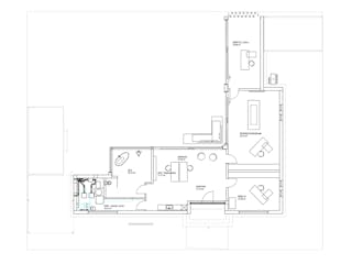 Fertighaus Bungalow Flachdach 170 von LUXHAUS, Bungalow Grundriss 1