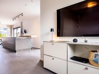 Fertighaus Pultdach Klassik 166 von LUXHAUS, Pultdachhaus Innenansicht 1