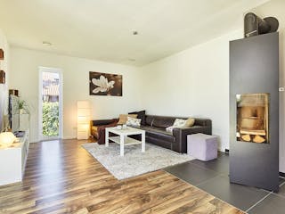 Fertighaus Satteldach Landhaus 143 von LUXHAUS, Satteldach-Klassiker Innenansicht 1