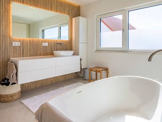 Fertighaus Satteldach Landhaus 171 von LUXHAUS, Satteldach-Klassiker Innenansicht 5