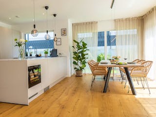 Fertighaus Walmdach 169 von LUXHAUS, Stadtvilla Innenansicht 2