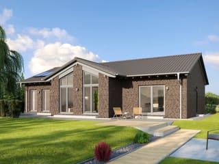 Fertighaus Marmilla von GUSSEK HAUS Schlüsselfertig ab 354100€, Bungalow Außenansicht 1 Fertighaus Marmilla von GUSSEK HAUS Schlüsselfertig ab 354100€, Bungalow Außenansicht 1