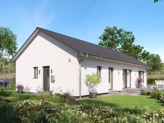 Fertighaus ComfortStyle 11.02 S von massa haus Ausbauhaus ab 148999€, Bungalow Außenansicht 3