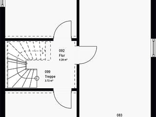 Fertighaus LifeStyle 13.07 S von massa haus Ausbauhaus ab 130999€, Satteldach-Klassiker Grundriss 3