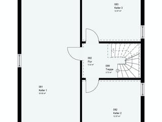 Fertighaus LifeStyle 14.04 W von massa haus Ausbauhaus ab 156999€, Stadtvilla Grundriss 3