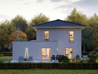 Fertighaus LifeStyle 15.02 W von massa haus Ausbauhaus ab 192999€, Stadtvilla Außenansicht 3