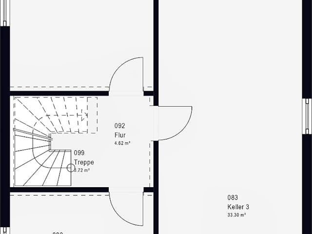 Fertighaus TwinStyle 13.01 W von massa haus Ausbauhaus ab 161999€, Stadtvilla Grundriss 3