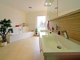 Fertighaus MH EMOTION von Fertighaus WEISS Schlüsselfertig ab 500438€, Pultdachhaus Innenansicht 6