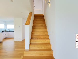 Fertighaus MH LIFE von WEISS Holzhaus Schlüsselfertig ab 418844€, Satteldach-Klassiker Innenansicht 8