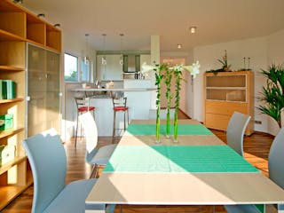 Fertighaus MH STYLE von Fertighaus WEISS Schlüsselfertig ab 647739€, Pultdachhaus Innenansicht 4