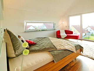 Fertighaus MH STYLE von Fertighaus WEISS Schlüsselfertig ab 647739€, Pultdachhaus Innenansicht 6