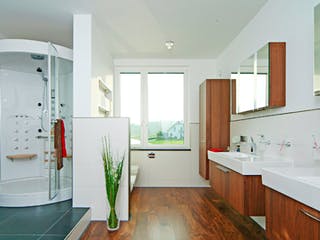 Fertighaus MH STYLE von WEISS Holzhaus Schlüsselfertig ab 609419€, Pultdachhaus Innenansicht 9