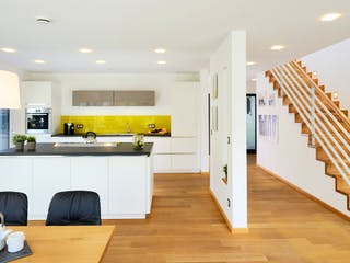 Fertighaus MH Ulm von WEISS Holzhaus Schlüsselfertig ab 520403€, Satteldach-Klassiker Innenansicht 2