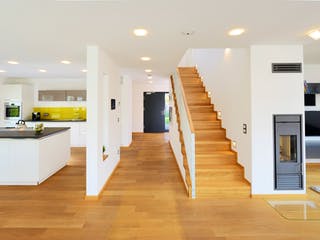 Fertighaus MH Ulm von WEISS Holzhaus Schlüsselfertig ab 520403€, Satteldach-Klassiker Innenansicht 3