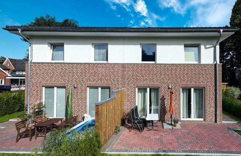 Massivhaus 2FRESH von Kagebau,  Außenansicht 2