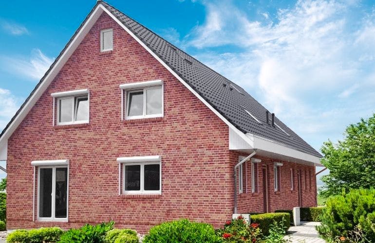 Massivhaus 4TWO von Kagebau,  Außenansicht 1