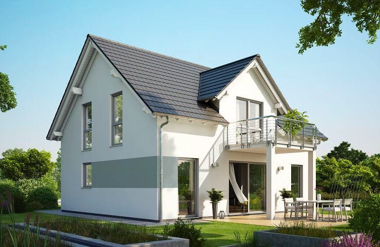 Massivhaus ARCHITEKTENHAUS SIGNUM PLUS von Kern-Haus Chemnitz Schlüsselfertig ab 404900€,  Außenansicht 1