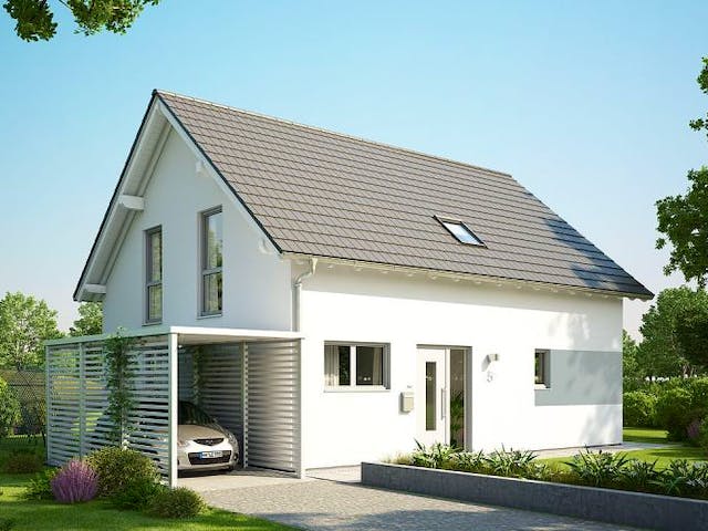 Massivhaus ARCHITEKTENHAUS SIGNUM PLUS von Kern-Haus Chemnitz Schlüsselfertig ab 404900€,  Außenansicht 2