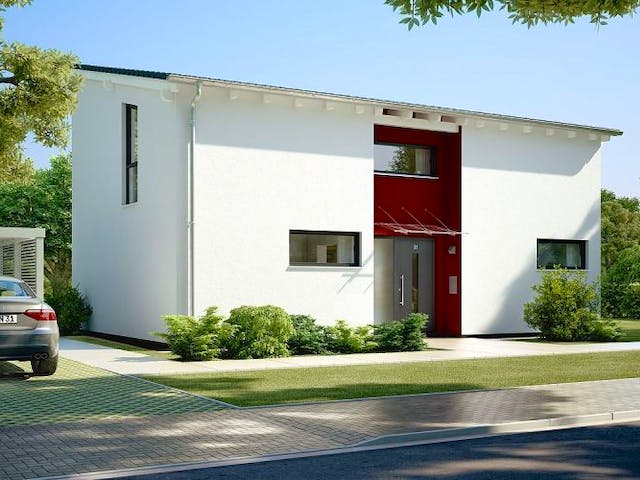 Massivhaus ARCHITEKTENHAUS VIO PLUS von Kern-Haus Chemnitz Schlüsselfertig ab 396900€,  Außenansicht 2