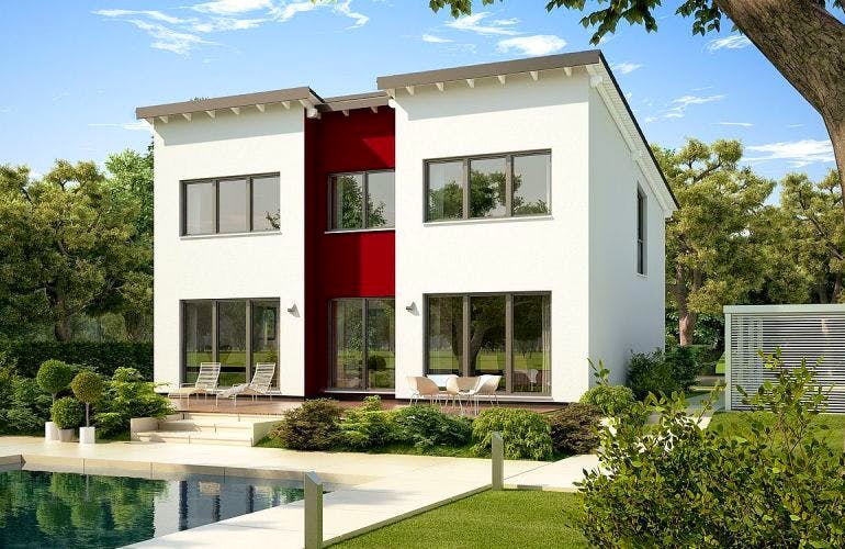 Massivhaus ARCHITEKTENHAUS VIO PLUS von Kern-Haus Chemnitz Schlüsselfertig ab 396900€,  Außenansicht 1
