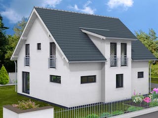 Massivhaus Bingen 151 von PRO-IM Neo,  Außenansicht 1