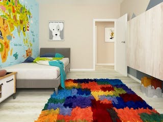 Massivhaus Bungalow BL 135 Variante M von Baudirekt, Bungalow Innenansicht 10