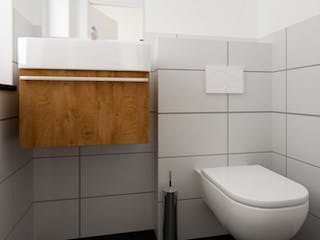 Massivhaus Bungalow BL 80 Variante T von Baudirekt, Bungalow Innenansicht 1