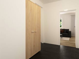 Massivhaus Bungalow BL 80 Variante T von Baudirekt, Bungalow Innenansicht 2