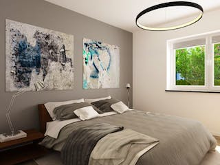 Massivhaus Bungalow BL 80 Variante T von Baudirekt, Bungalow Innenansicht 5