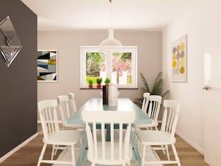 Massivhaus Bungalow BL 95 Variante M von Baudirekt, Bungalow Innenansicht 6