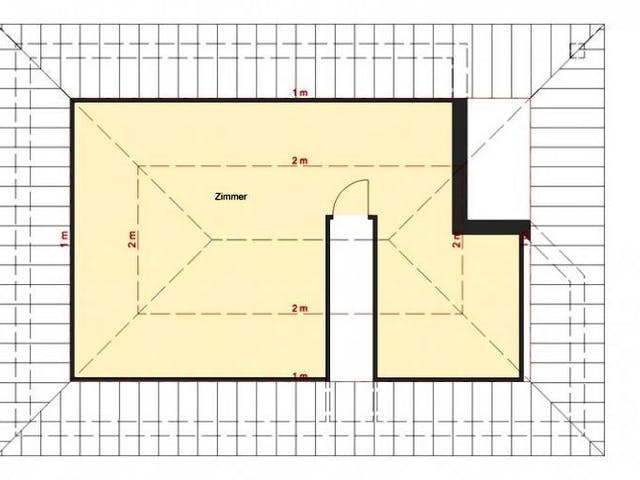 Massivhaus Bungalow Usedom von EWA Hausbau Schlüsselfertig ab 260990€, Bungalow Grundriss 2