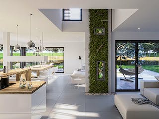 Fertighaus CONCEPT-M 168 Erlangen von Bien-Zenker Schlüsselfertig ab 666857€, Cubushaus Innenansicht 2