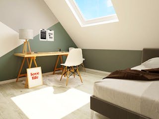 Massivhaus Doppelhaus DH 110 Variante K von Baudirekt, Innenansicht 4