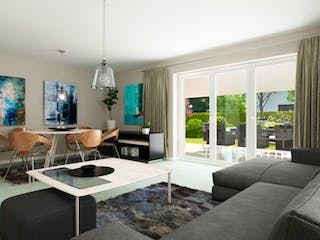 Massivhaus Doppelhaus DH 120 Variante K von Baudirekt, Innenansicht 9