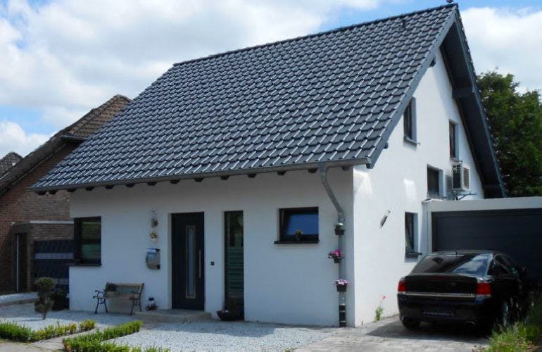 Massivhaus Edition-1 ID-Massivhaus von CASA Haus Ausbauhaus ab 89850€,  Außenansicht 1